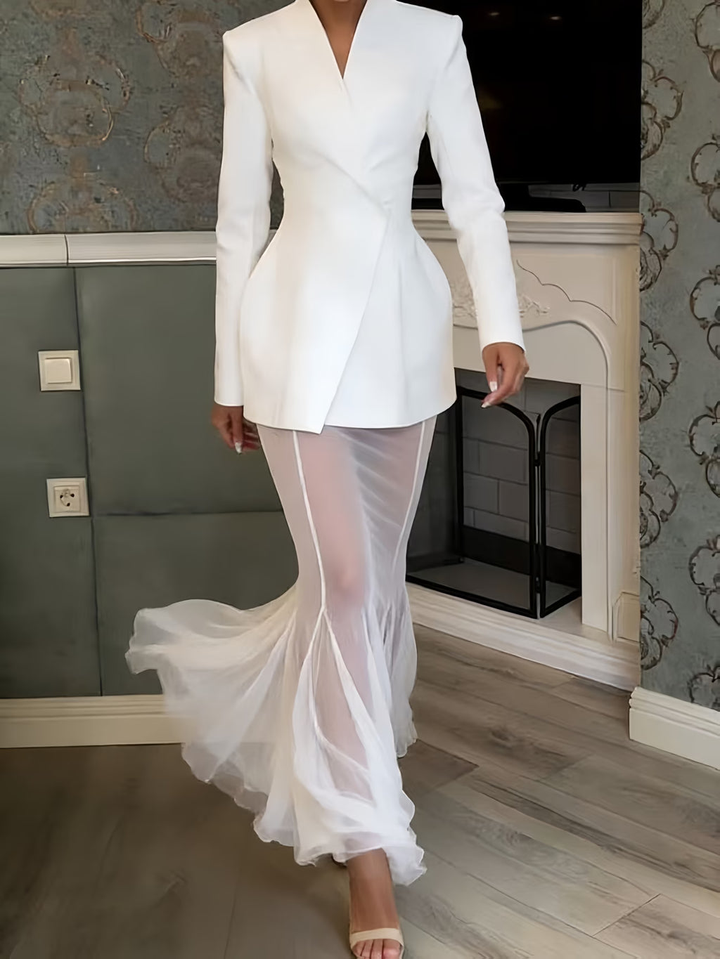 Pantalon Ample Élastique Mode Vacances