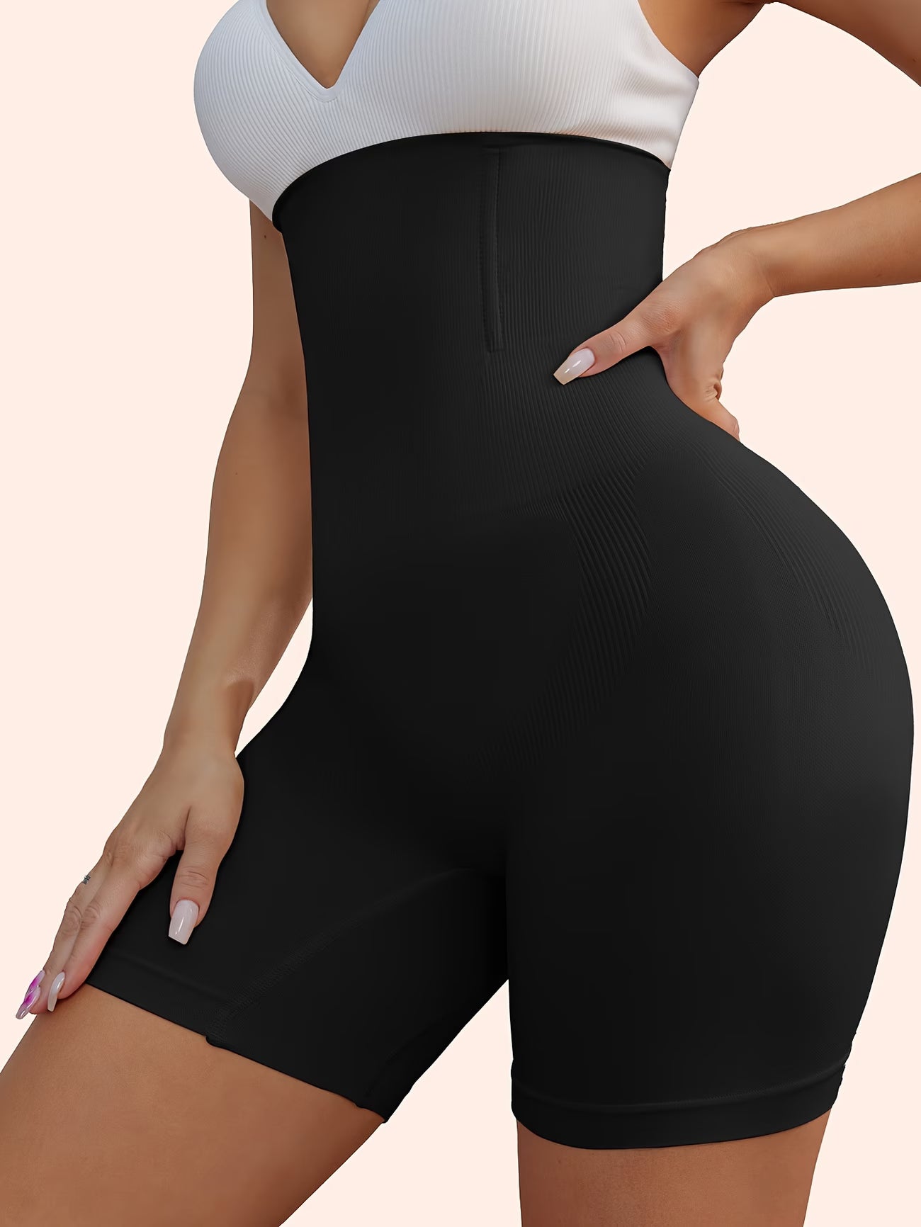 Short Sculptant Taille Haute Post-Partum Fessier