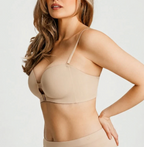Soutien-gorge Push-Up Sans Bretelles à Fermeture Avant