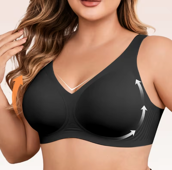 Soutien-gorge Push-Up Sans Couture Grande Taille