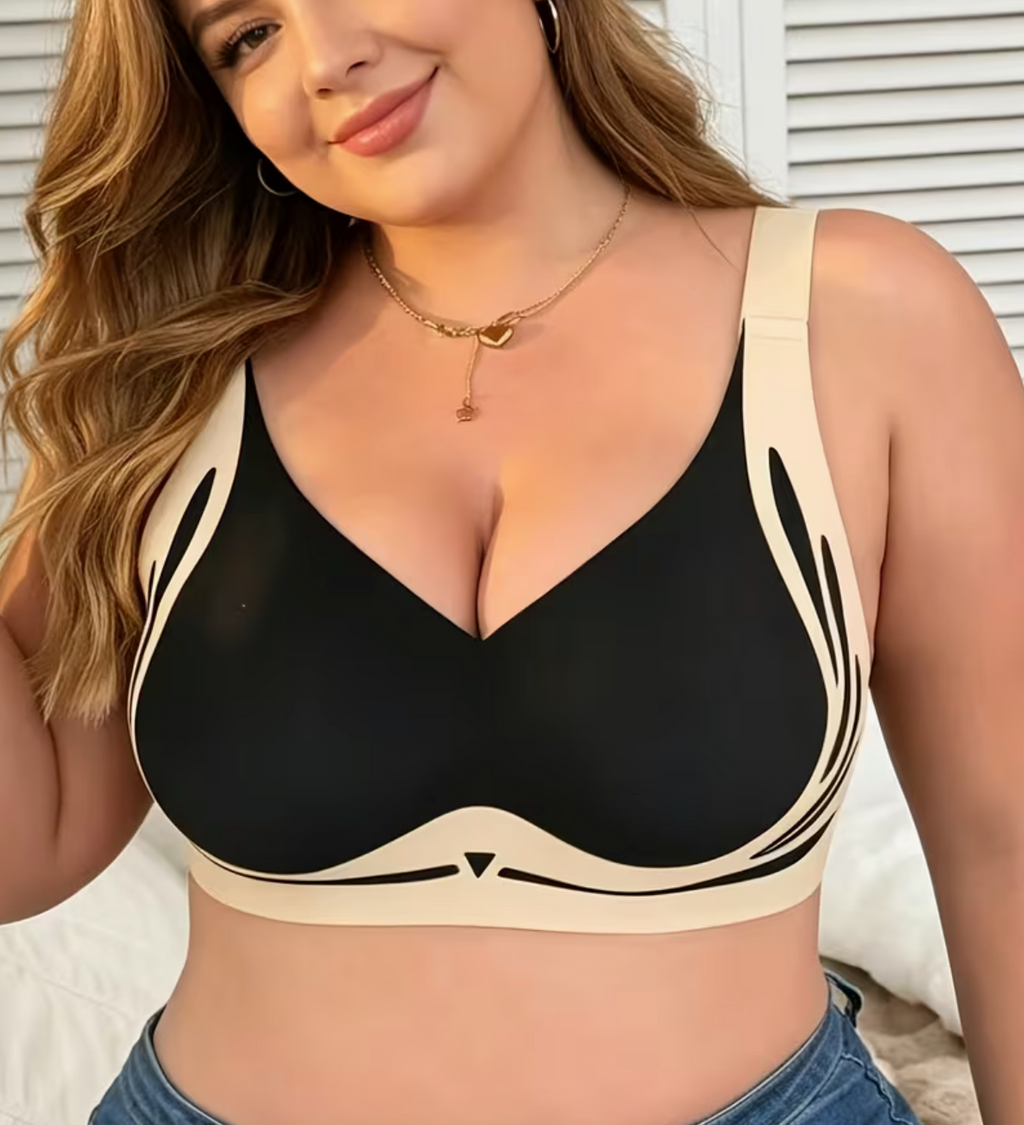Soutien-gorge Push-Up Sans Fil Couverture Intégrale Anti-Affaissement - Lot de 3