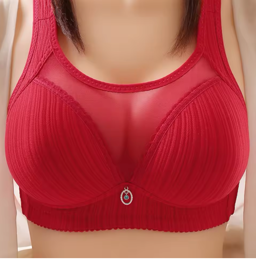 Brassière de Sport Sans Fil Anti-Glisse à Larges Bretelles - Lot de 3