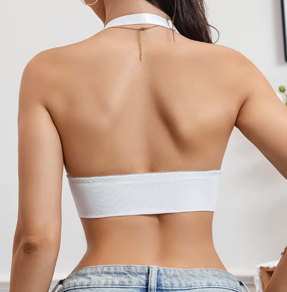 Soutien-gorge Sans Fil Dos Nu Col Halter