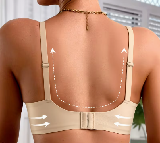 Soutien-gorge Push-Up Silicone Décolleté V Profond