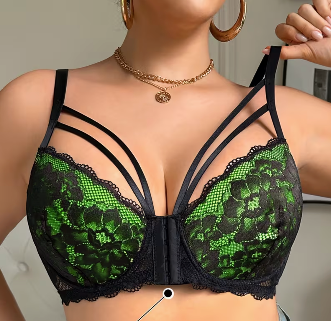 Soutien-gorge Push-Up Grande Taille Sans Couture Fermeture Avant