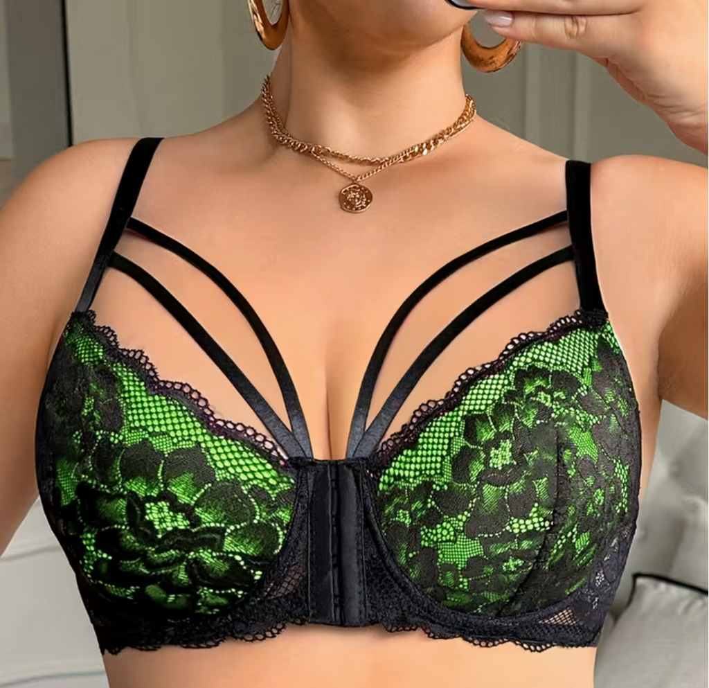 Soutien-gorge Push-Up Grande Taille Sans Couture Fermeture Avant