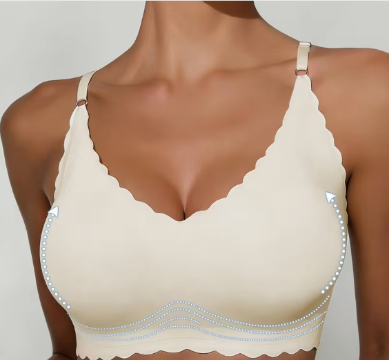 Soutien-gorge Silicone Push-Up Dos Nu Anti-Affaissement