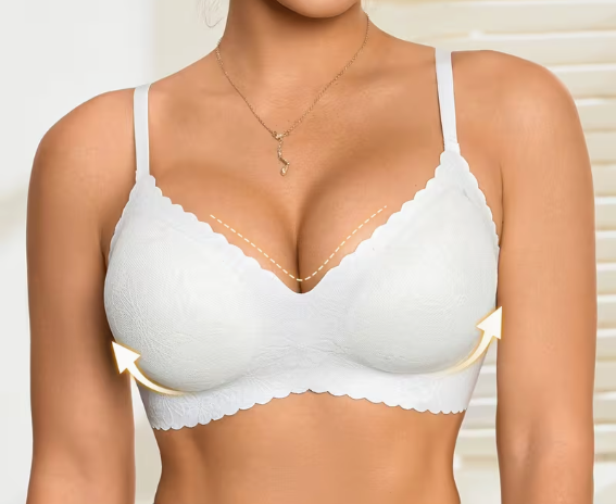 Soutien-gorge Silicone Push-Up Bordure Dentelle