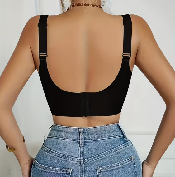 Soutien-gorge Minimiseur Push-Up Sans Fil Col V