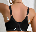 Soutien-gorge Minimiseur Push-Up en Dentelle Fleurie
