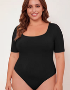 Body Gainant Grande Taille Manches Courtes Ventre Plat