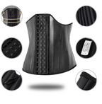 Corset Latex 25 Baleines Contrôle du Ventre