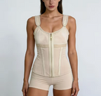 Corset Grande Taille Dos Complet Fermeture Éclair et Boutons