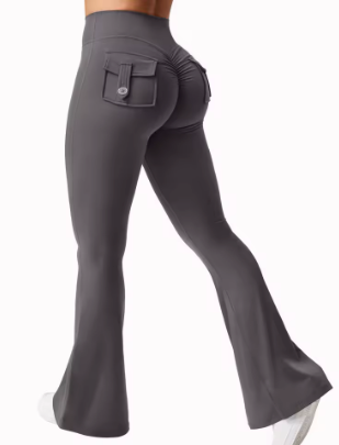 Legging Taille Haute Effet V au Dos Push-Up