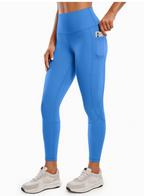 Legging Taille Haute avec Poches Push-Up