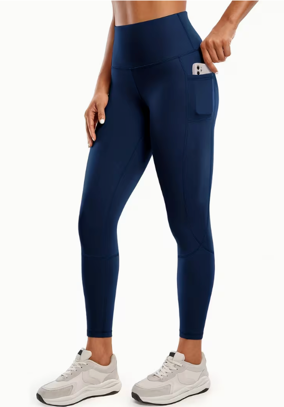 Legging Taille Haute avec Poches Push-Up