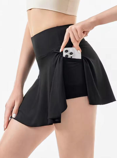 Jupe de Sport Short Intégré Séchage Rapide