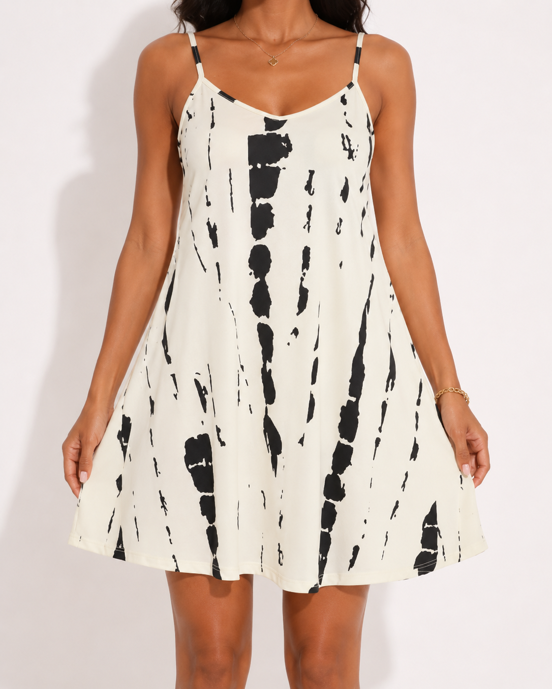 Robe Bretelles Imprimée Été