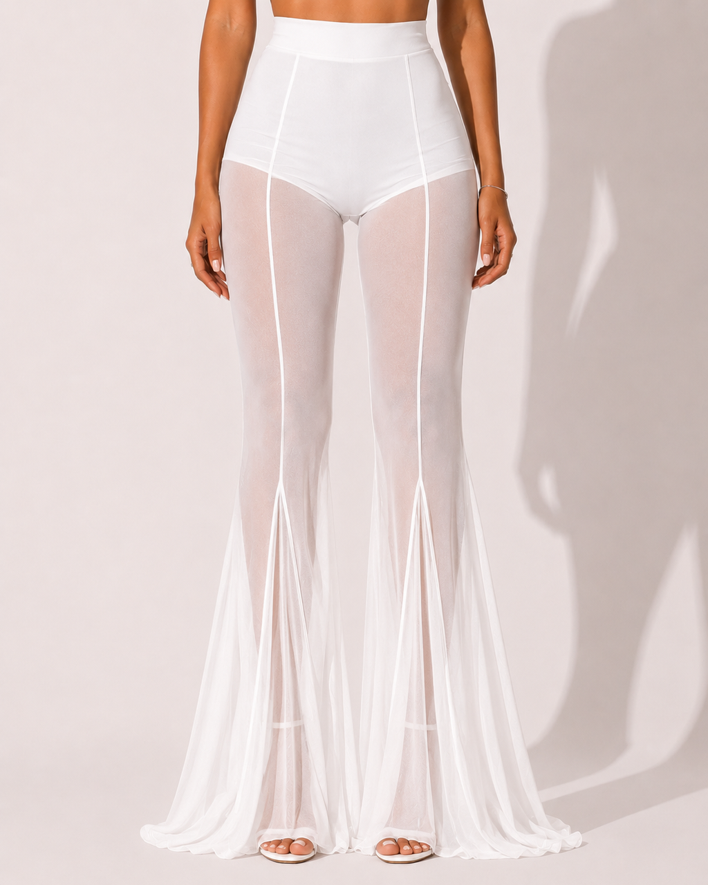 Pantalon Ample Élastique Mode Vacances