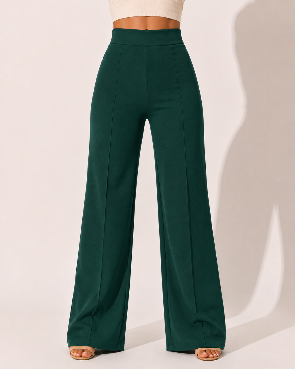 Pantalon Cloche Bureau Mince