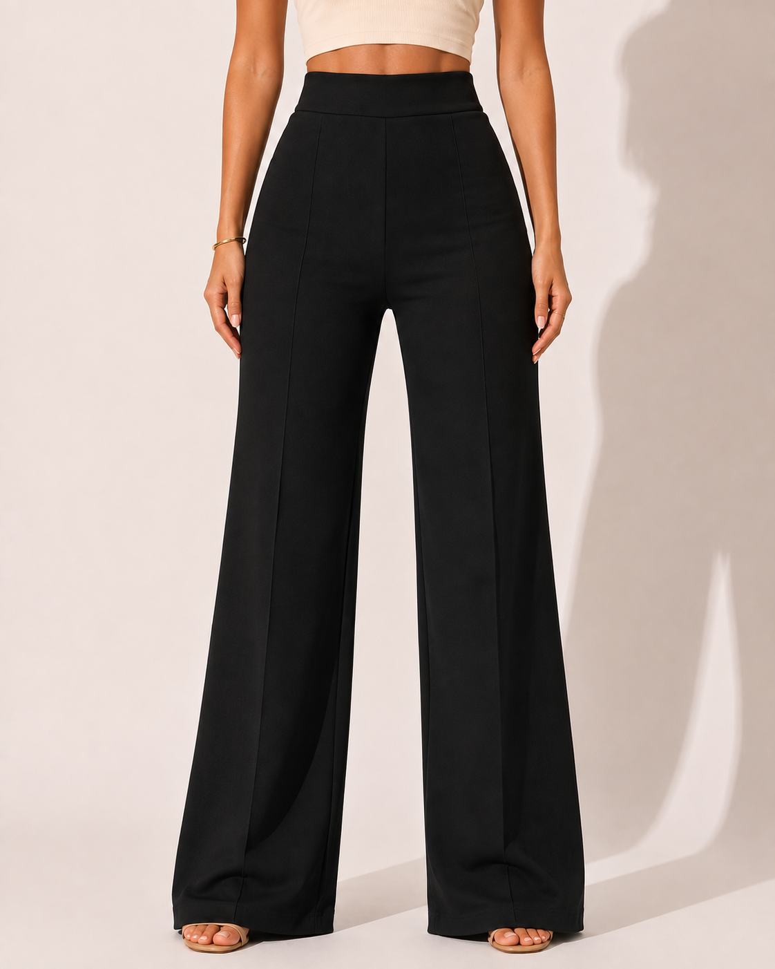 Pantalon Cloche Bureau Mince