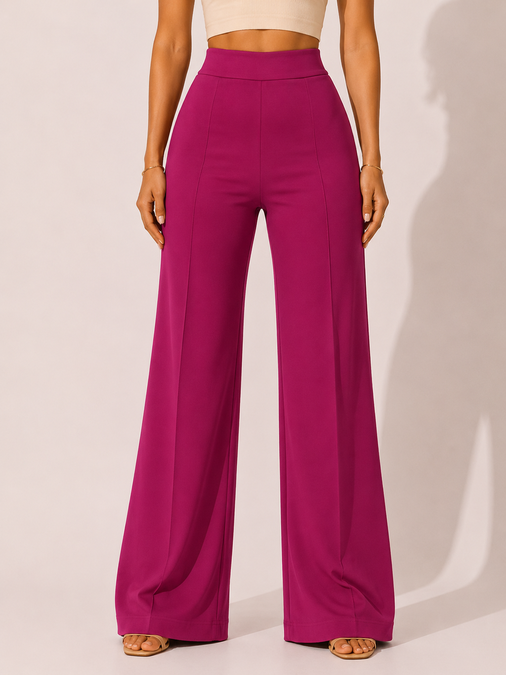 Pantalon Cloche Bureau Mince