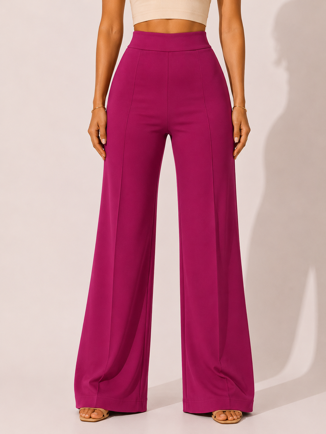 Pantalon Cloche Bureau Mince