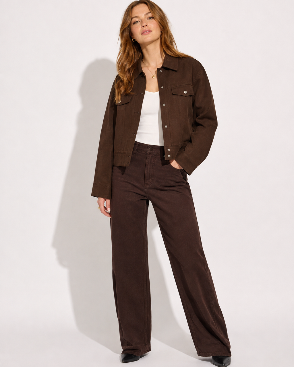 Veste Automne Grande Poche Élégante