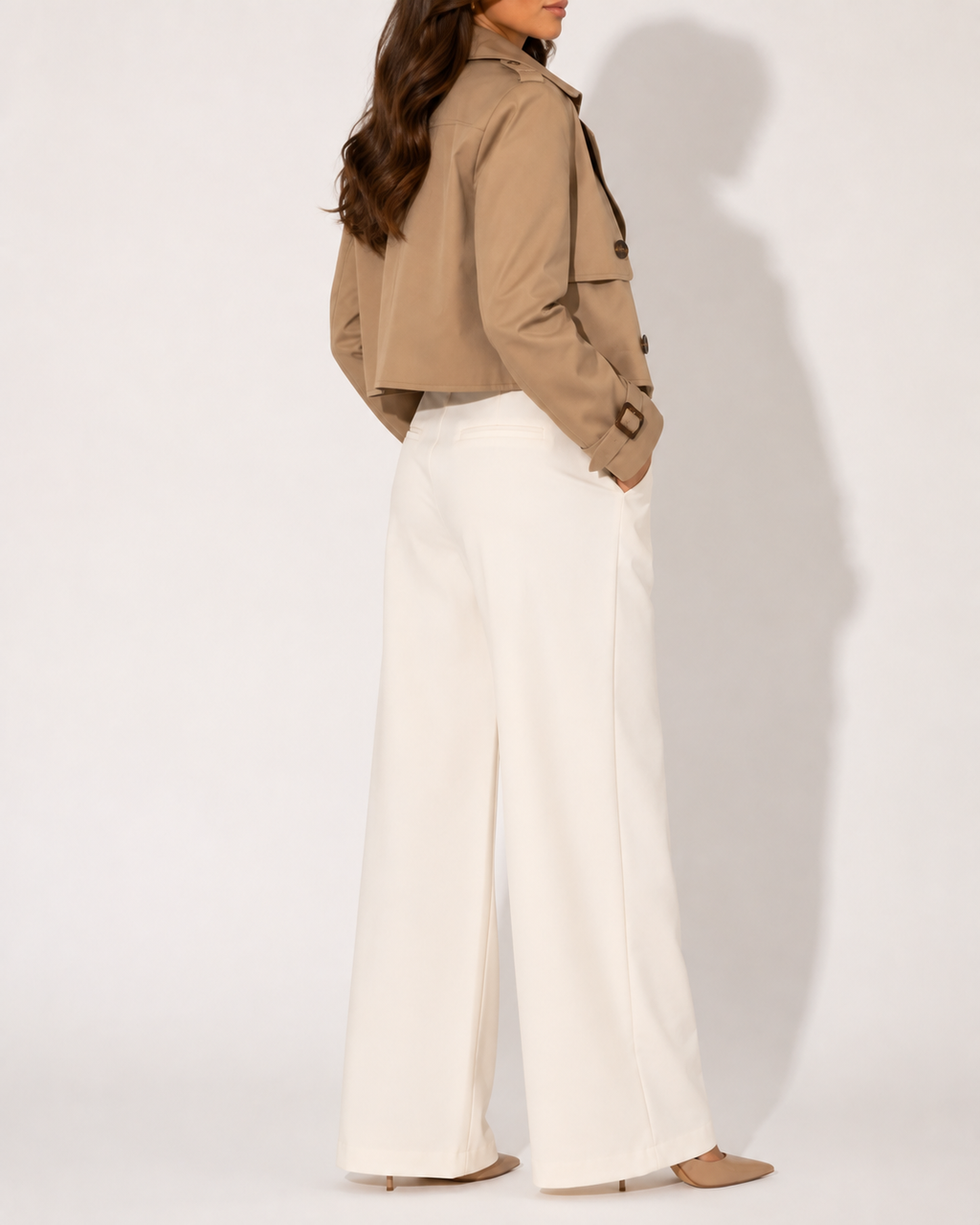 Trench Court Croisé Streetwear