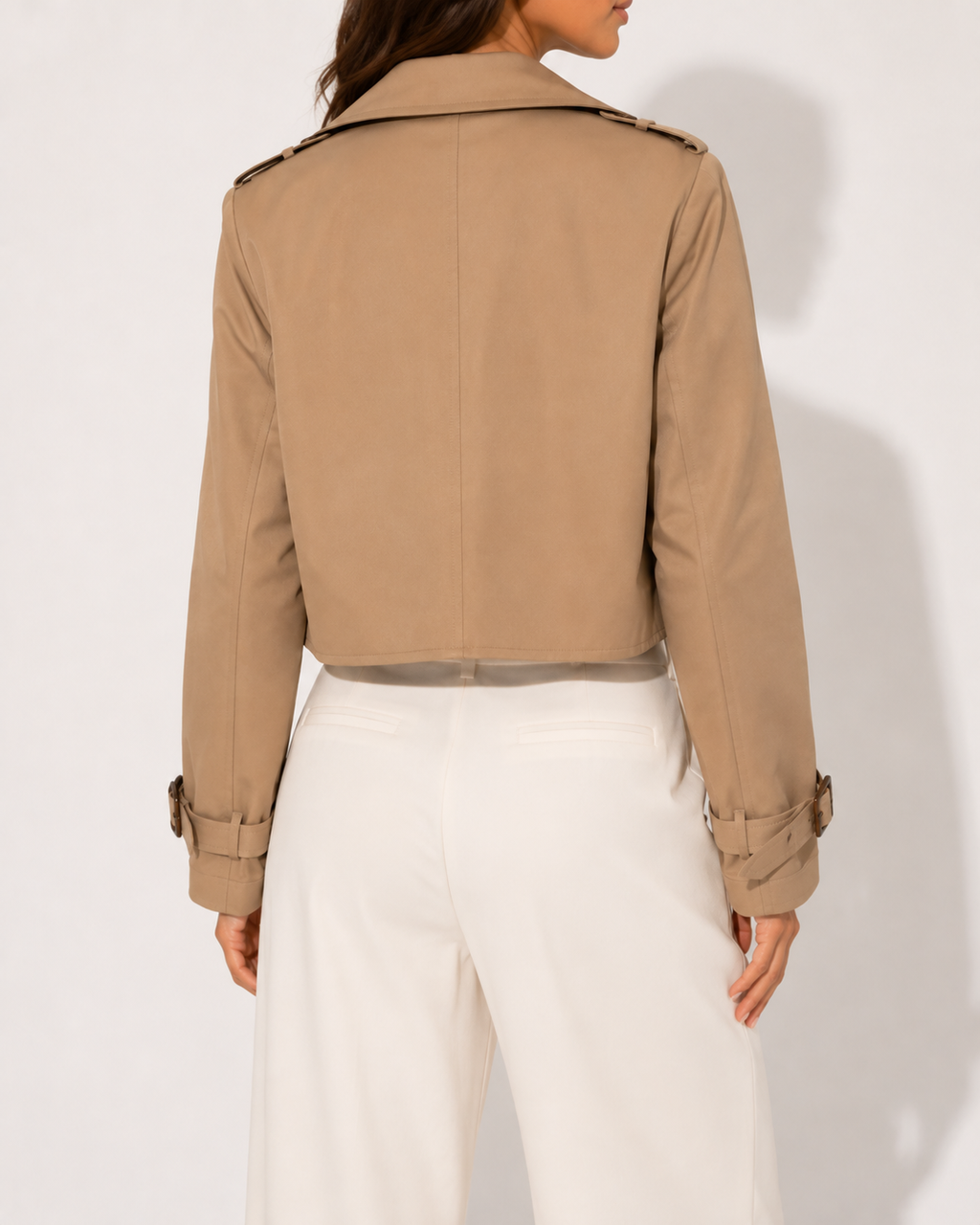 Trench Court Croisé Streetwear