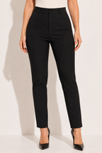 Pantalon Bureau Bouton Élastique Séchage Rapide