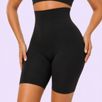 Short Sculptant Taille Haute Cuisses Mi-Longueur Lot de 3