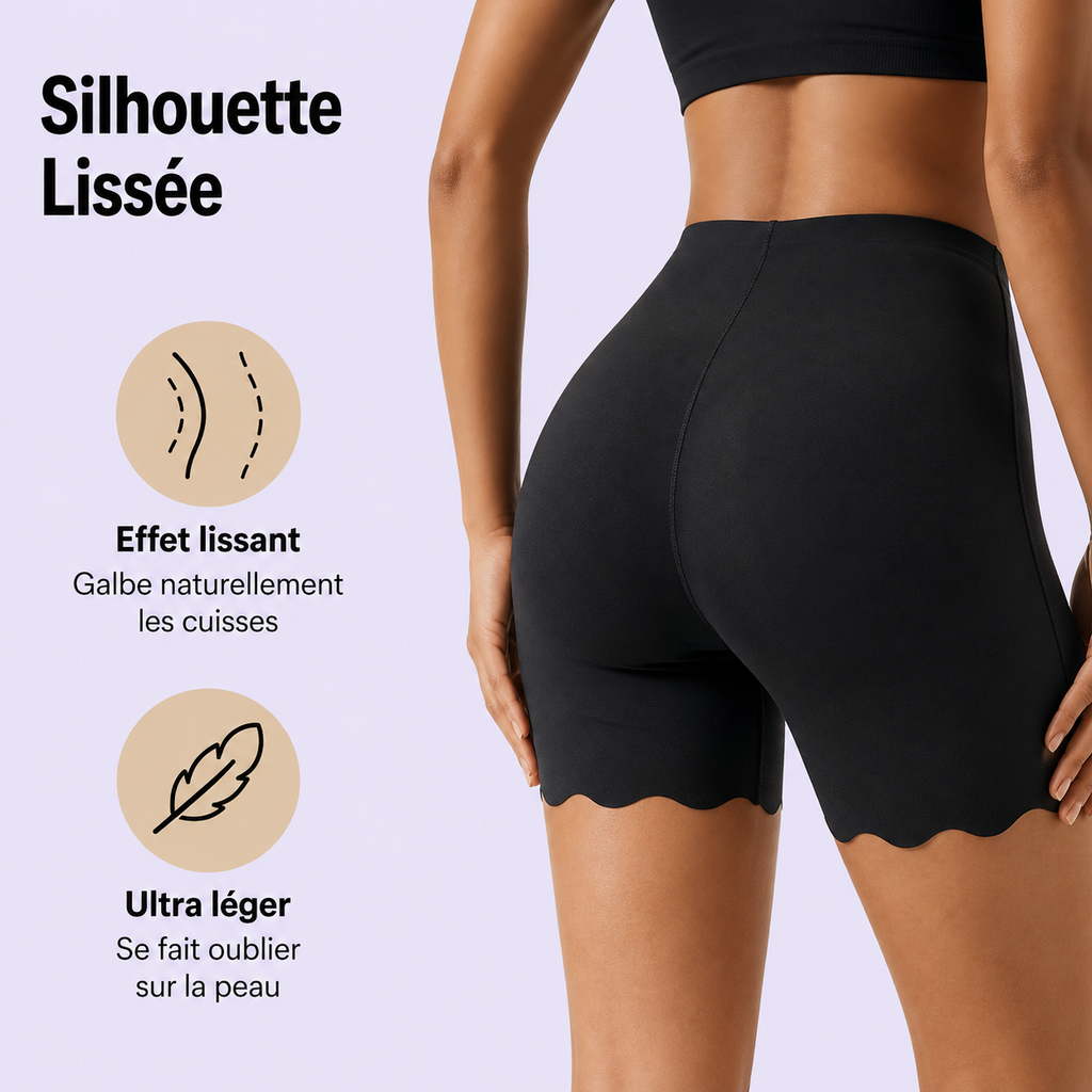 Short Gainant Taille Haute Sans Couture Extra Ferme - Lot de 3