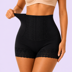 Short Gainant Taille Haute Sans Couture Dentelle Lot de 3
