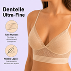 Soutien-gorge Dos Nu en Dentelle Ultra-Fin Sans Armatures - Lot de 3