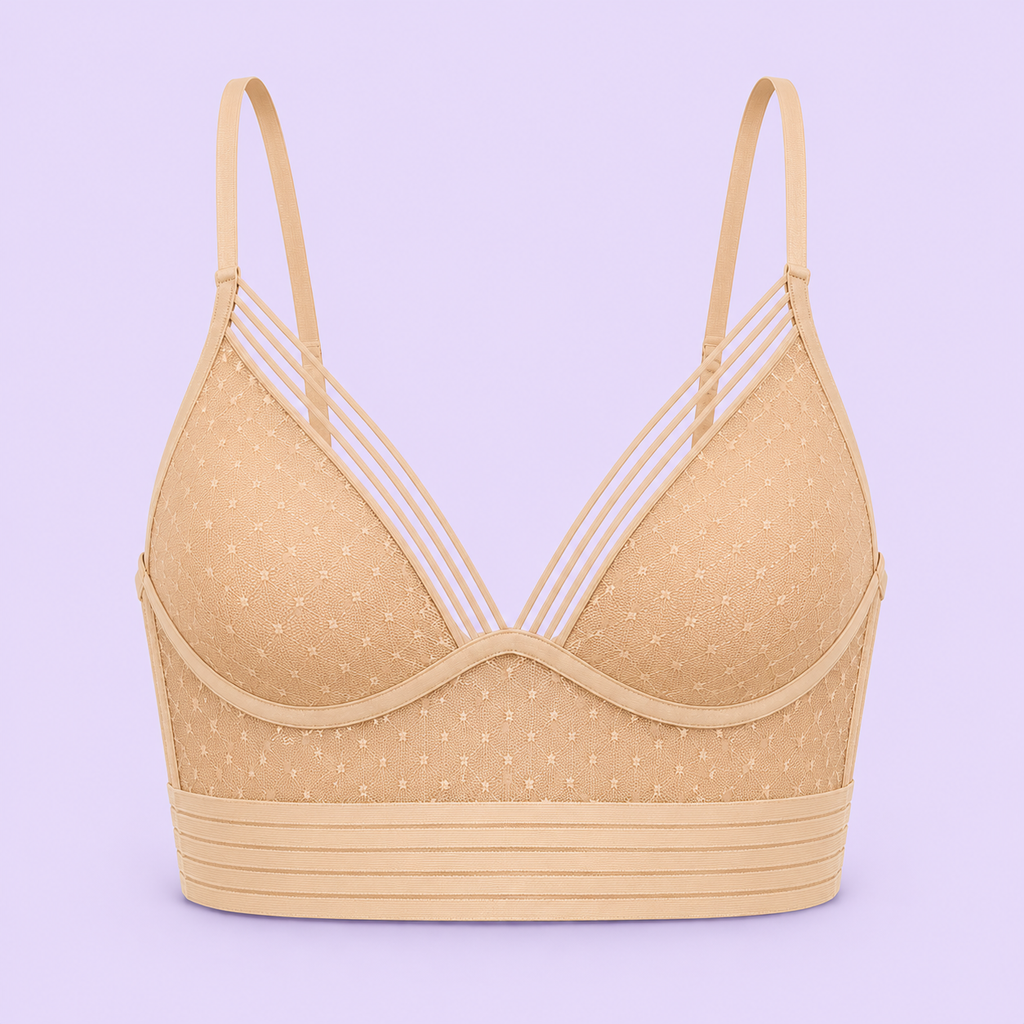 Soutien-gorge Dos Nu en Dentelle Ultra-Fin Sans Armatures - Lot de 3