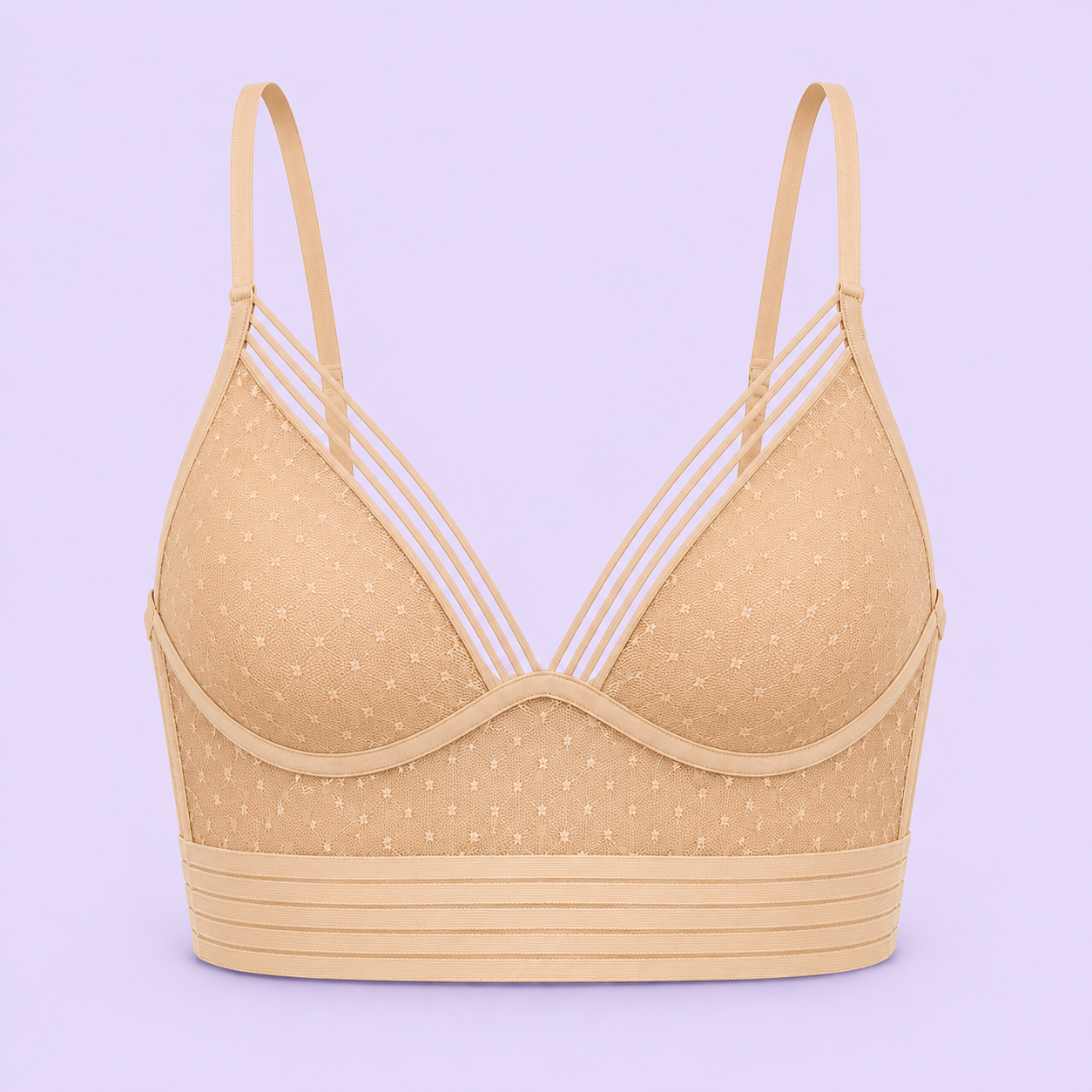 Soutien-gorge Dos Nu en Dentelle Ultra-Fin Sans Armatures - Lot de 3