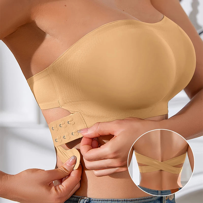 Bandeau Sans Bretelles avec Attache Latérale, Lot de 3