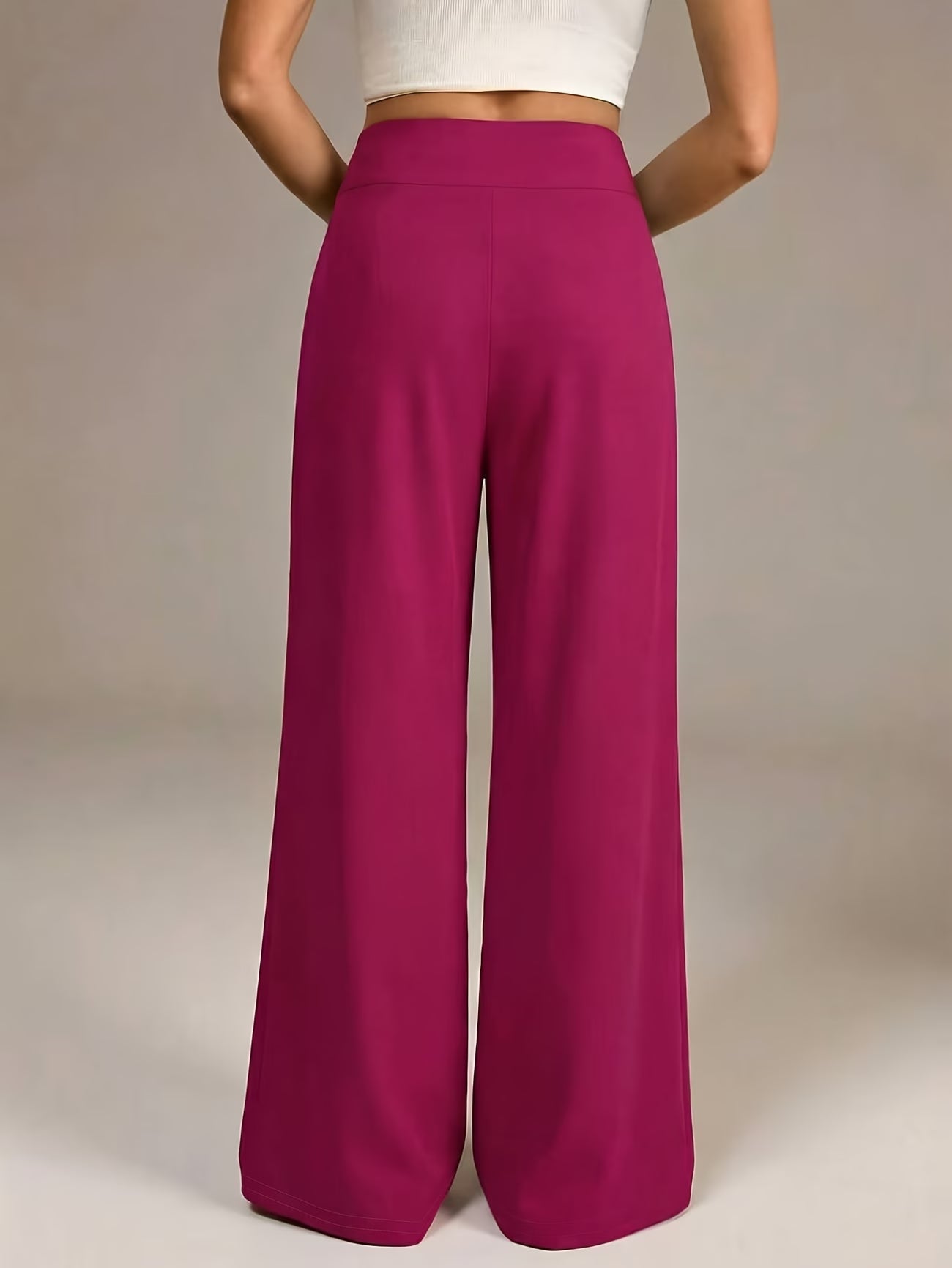 Pantalon Cloche Bureau Mince