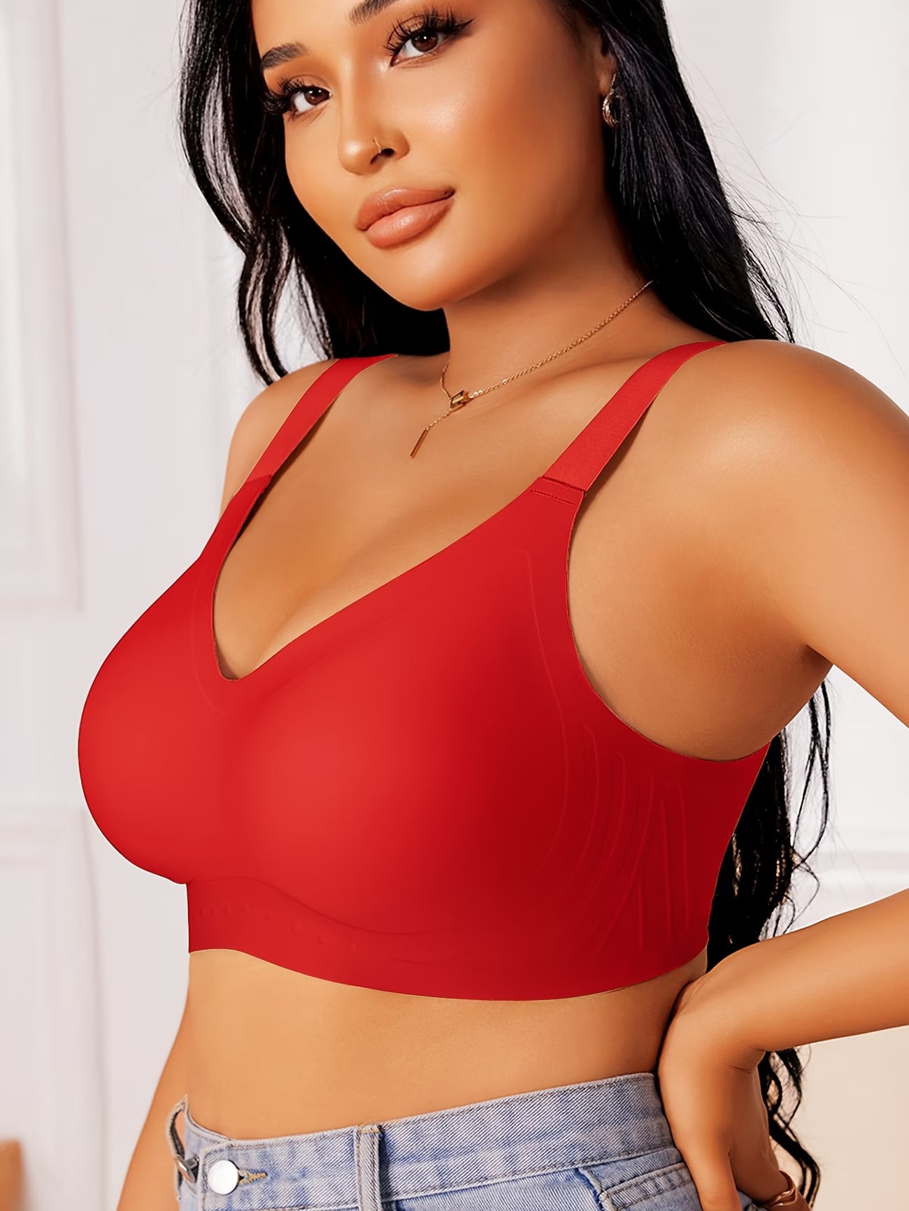 Soutien-gorge Silicone Anti-Affaissement Rembourré