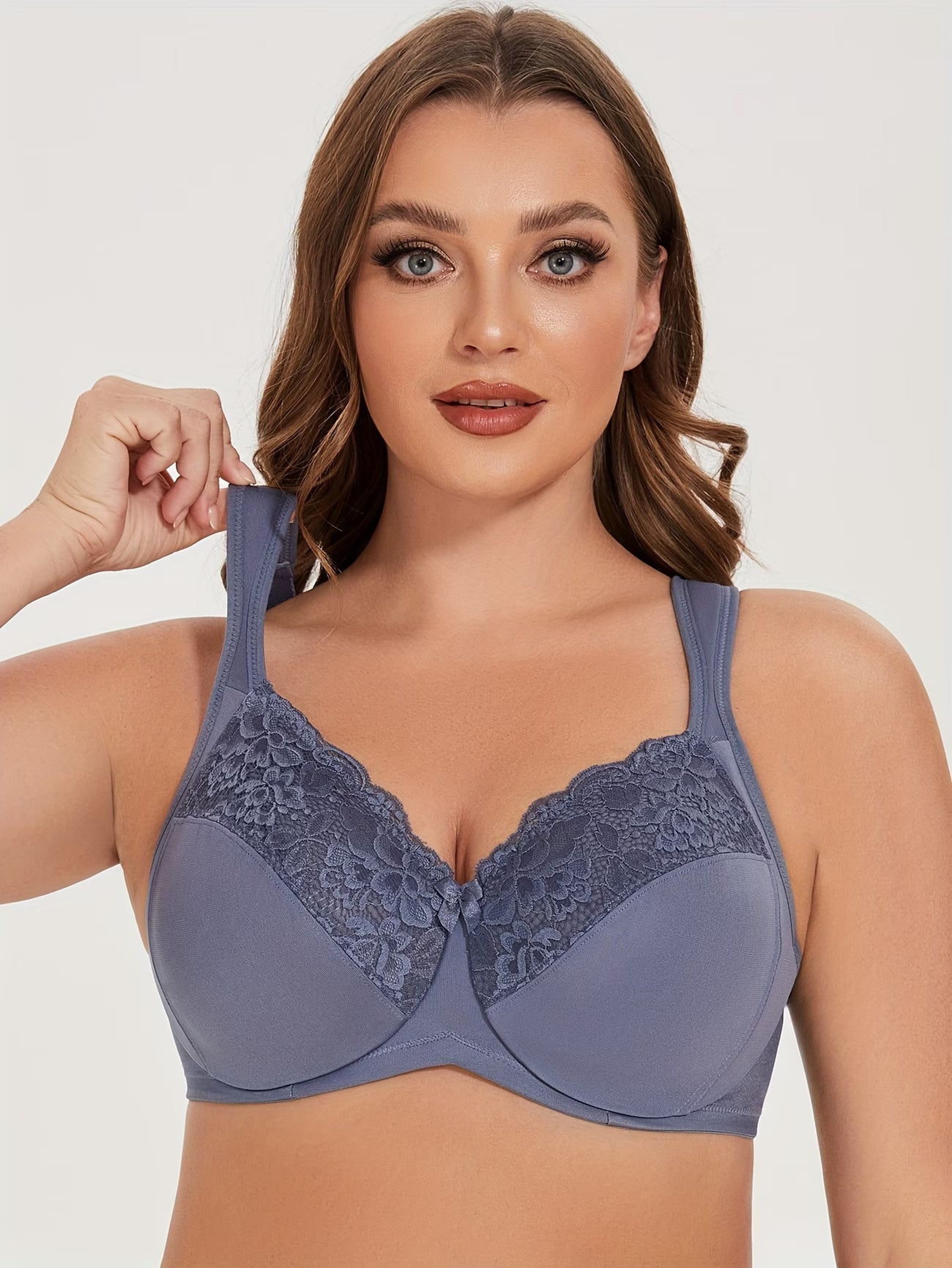 Soutien-gorge Minimiseur en Dentelle Couverture Complète