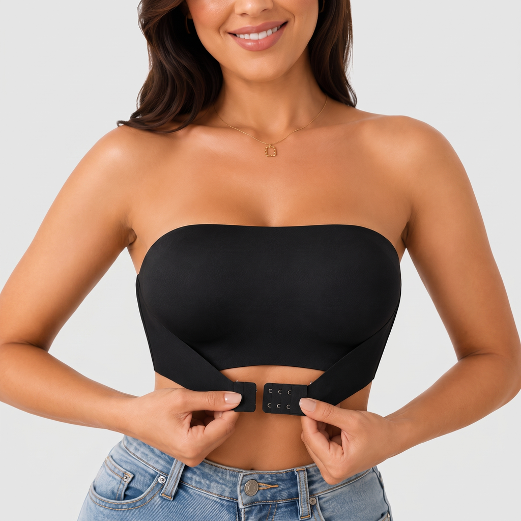 Soutien-gorge Sans Bretelles Invisible à Fermeture Avant