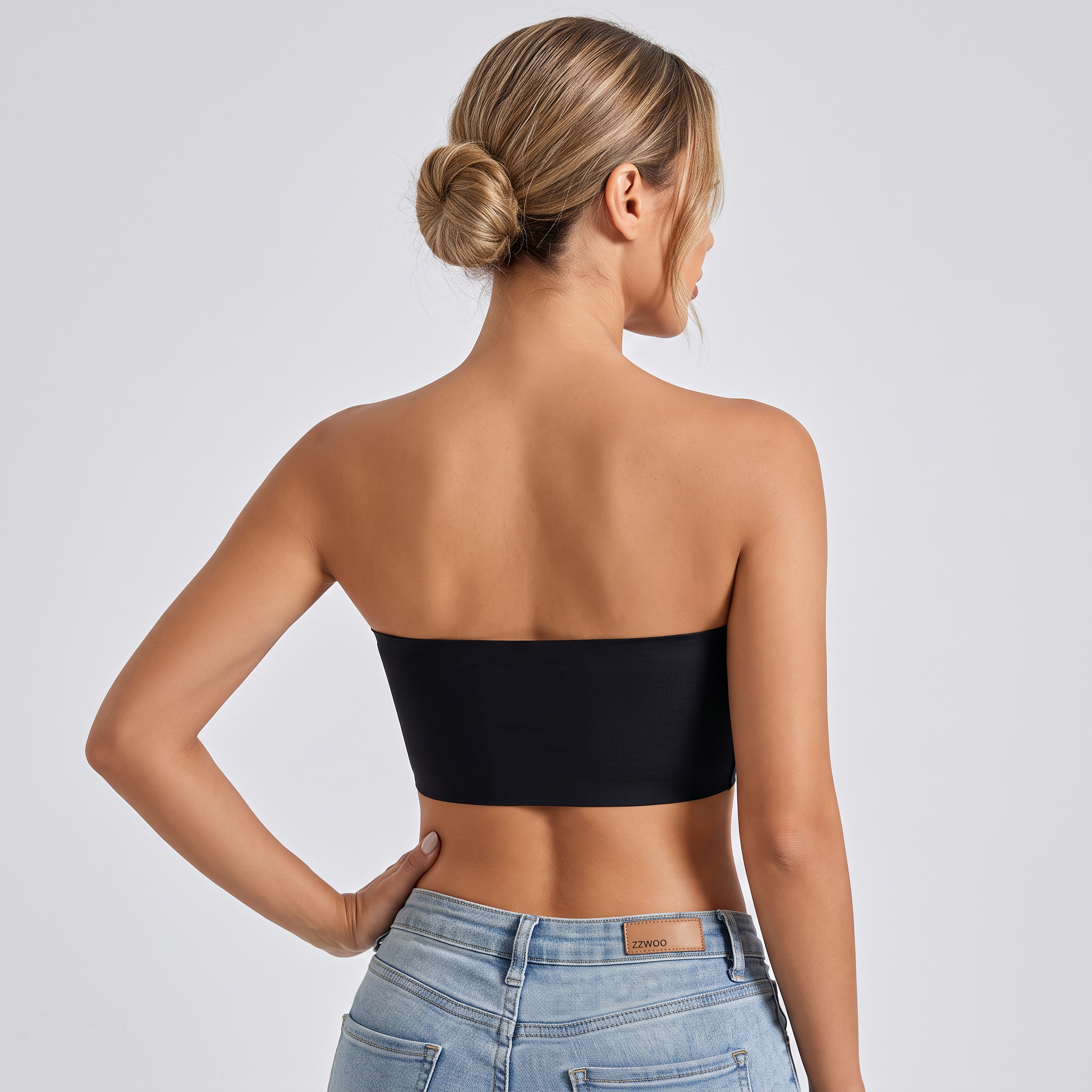 Soutien-gorge Sans Bretelles Invisible à Fermeture Avant