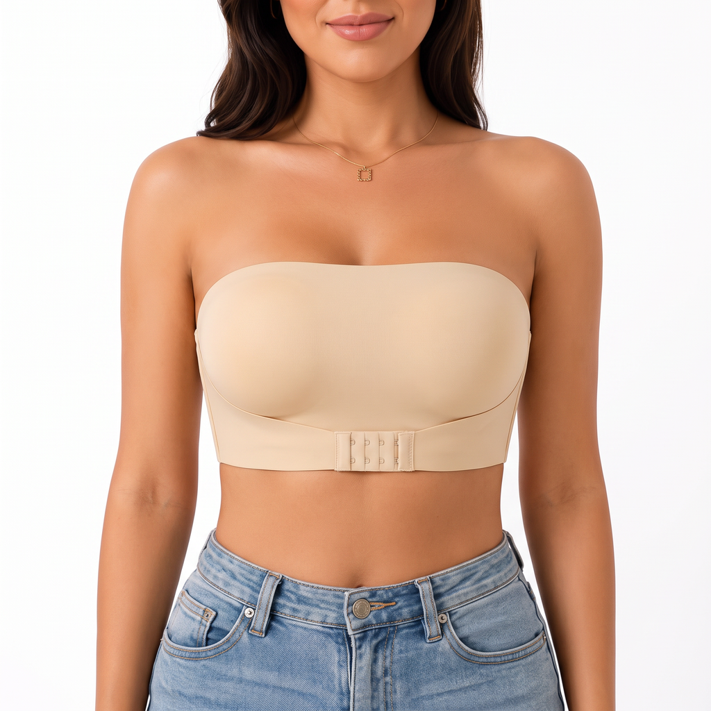 Soutien-gorge Sans Bretelles Invisible à Fermeture Avant